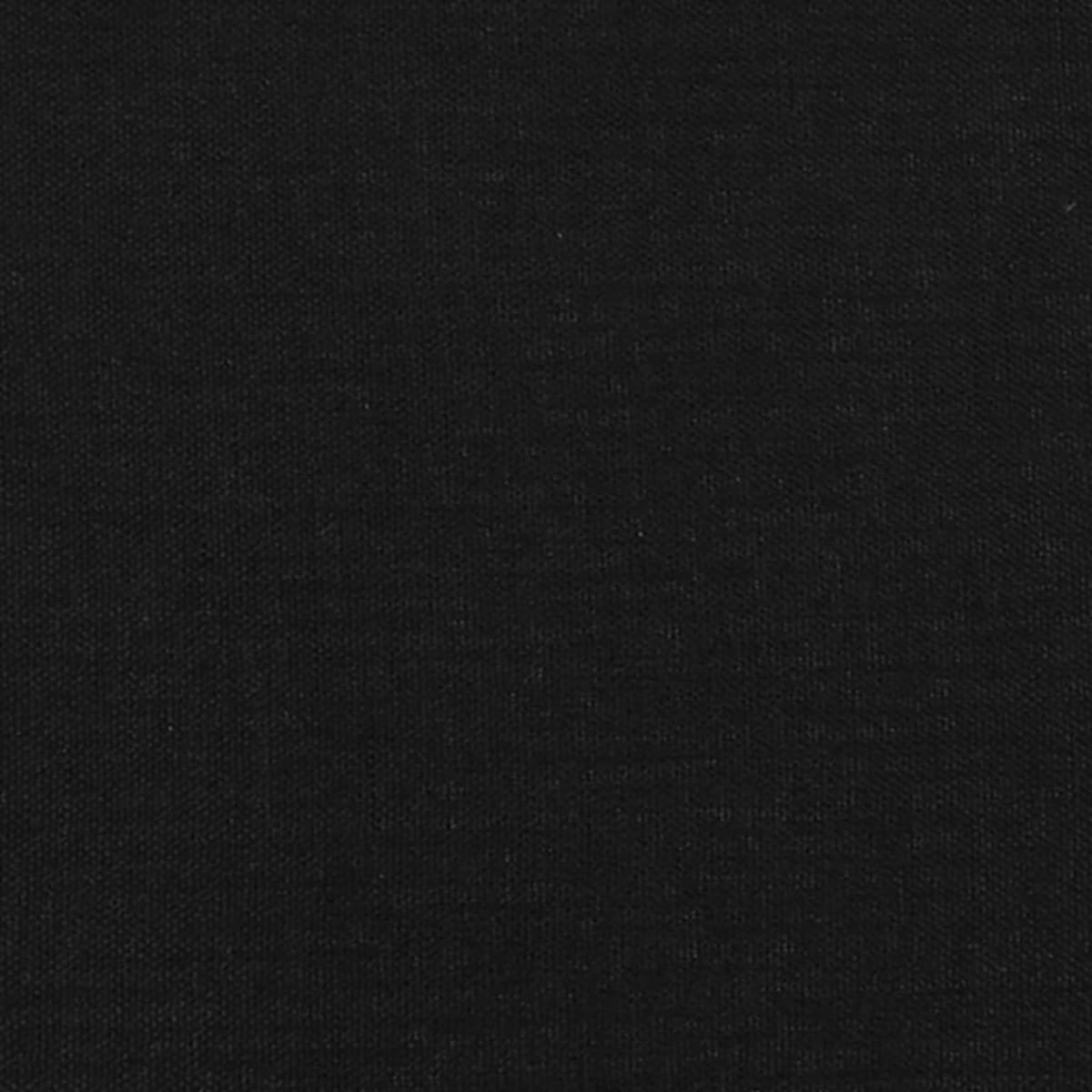 vidaXL Zagłówek uszak, czarny, 147x23x118/128 cm, tkanina