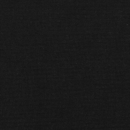 vidaXL Zagłówek uszak, czarny, 147x23x118/128 cm, tkanina