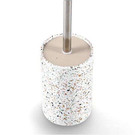 Szczotka WC z cementowym pojemnikiem TERRAZZO, Ø 10,3 cm