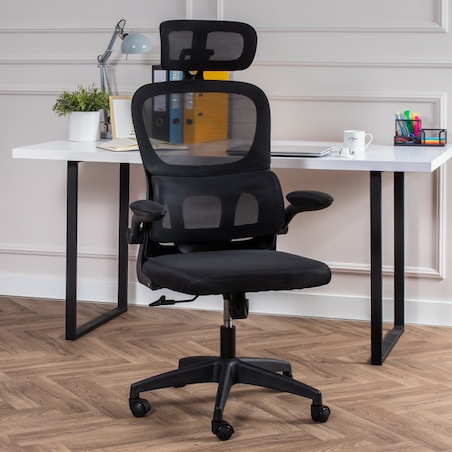 Fotel biurowy krzesło obrotowe regulowane ergonomiczne K20 do biurka