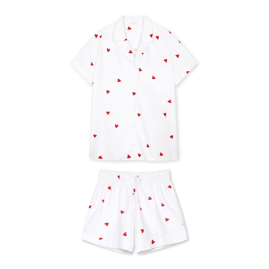Piżama Serduszka krótka S