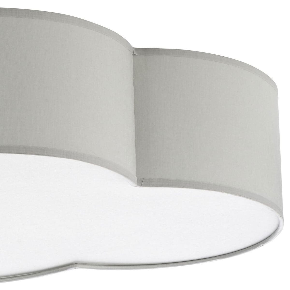 Plafon dziecięcy chmura Cloud 3145 TK Lighting tkaninowy biały szary