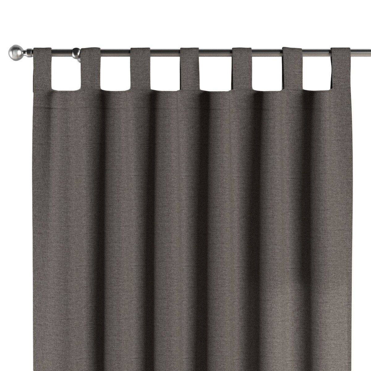 Zasłona na szelkach 1 szt. 130x260 grafit