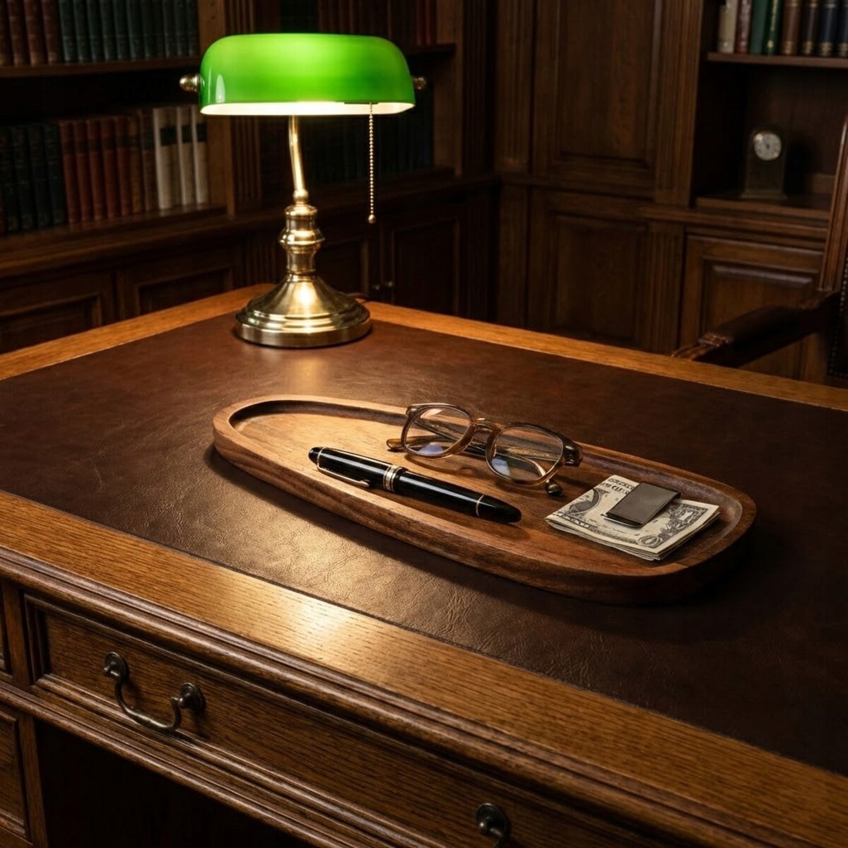 TACKA TACA DŁUGA 30cm KUCHENNA DREWNIANA NA NACZYNIA KLUCZE BOHO DO SALONU