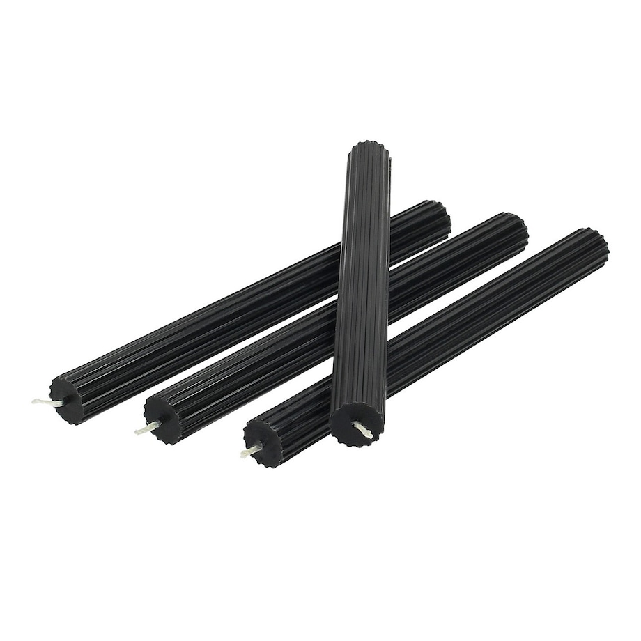 Zestaw świec stroikowych Noir 2x25 cm boże narodzenie, święta, świąteczne, czarny, 2x2x25 cm