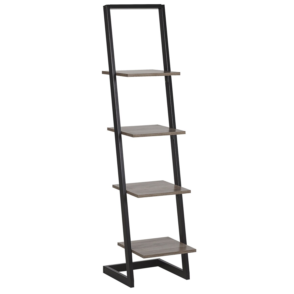 Regał 4 półki JOPLIN 143 cm Czarny
