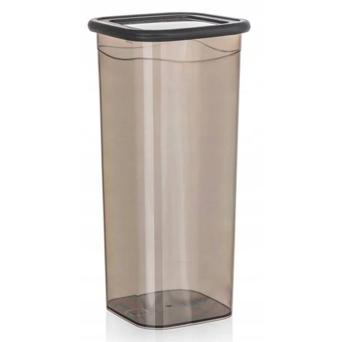 POJEMNIK PLASTIKOWY 1,8 L DYMNY wysoki na makaron żywność spiżarnia 23cm