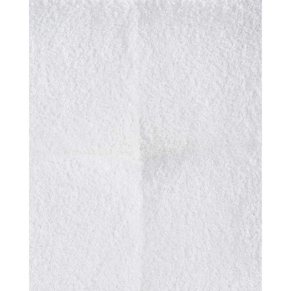 Fotel ABERDEEN Boucle Złamana biel