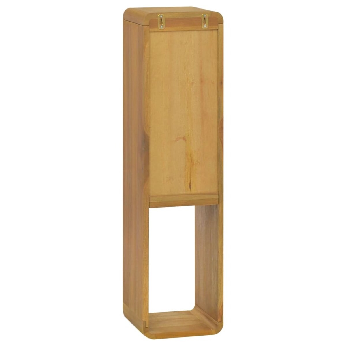 vidaXL Łazienkowa szafka ścienna, 25x25x100 cm, lite drewno tekowe