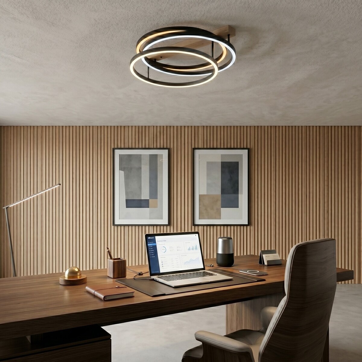 Lampa Sufitowa Swe058-C Led Czarny, Metal, Tworzywo Sztuczne