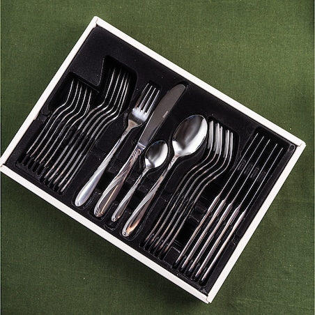 Kinghoff Sztućce 24 Elem. Połysk