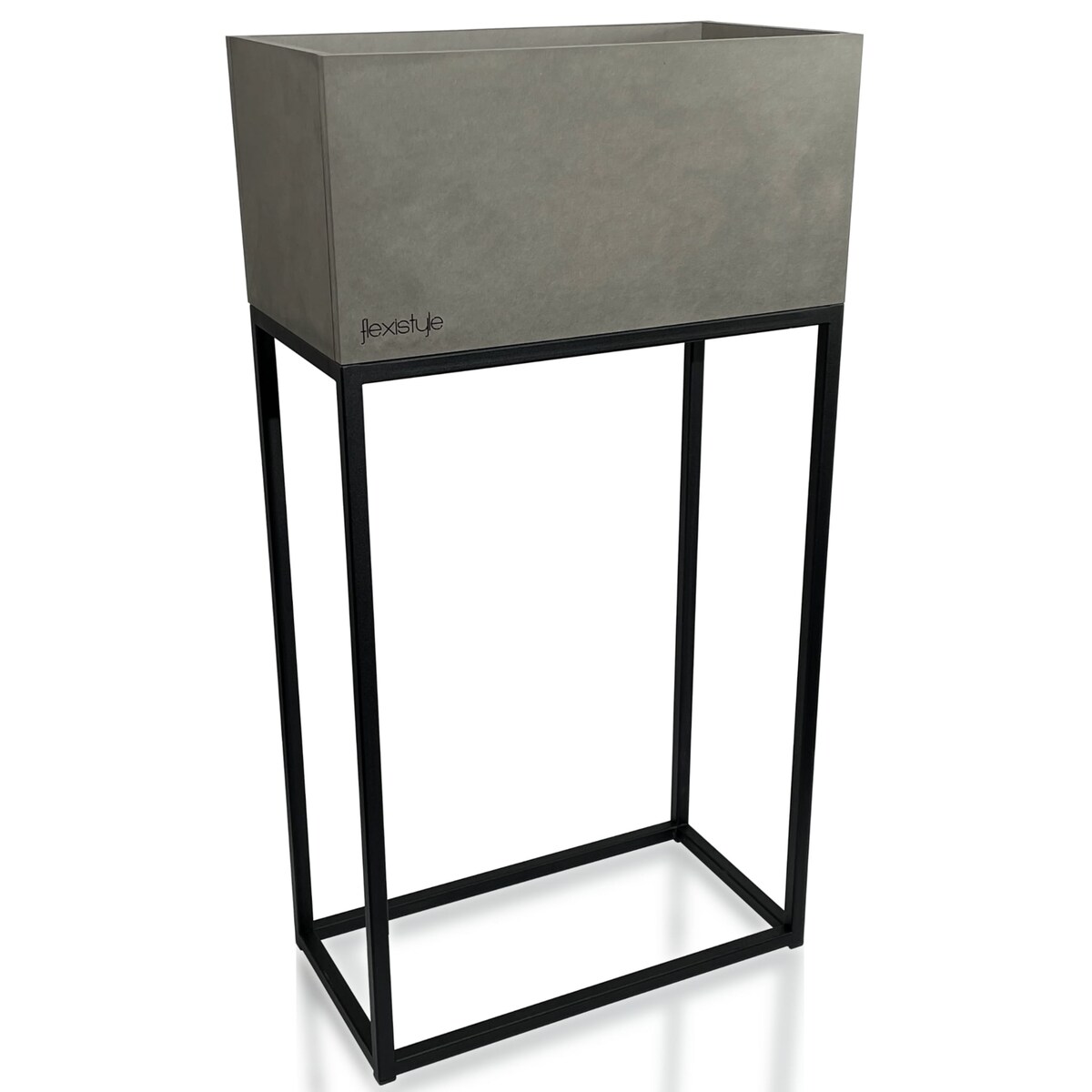 Kwietnik LOFT FIORINO szary 42x22x80 cm