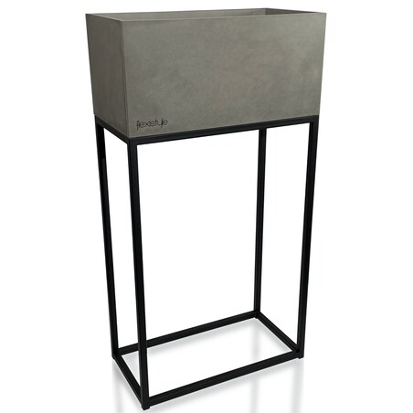 Kwietnik LOFT FIORINO szary 42x22x80 cm