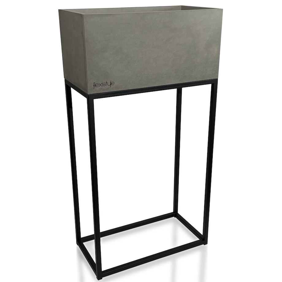 Kwietnik LOFT FIORINO szary 42x22x80 cm