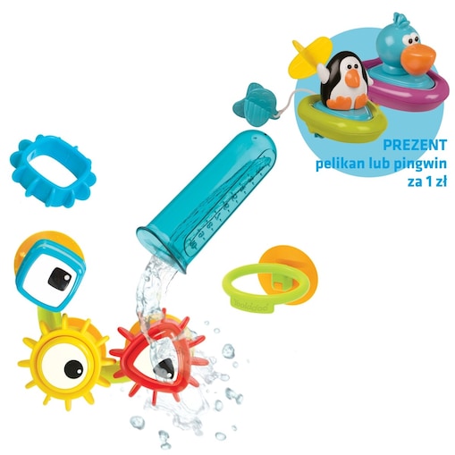 Zabawka do kąpieli trybiki - Blister