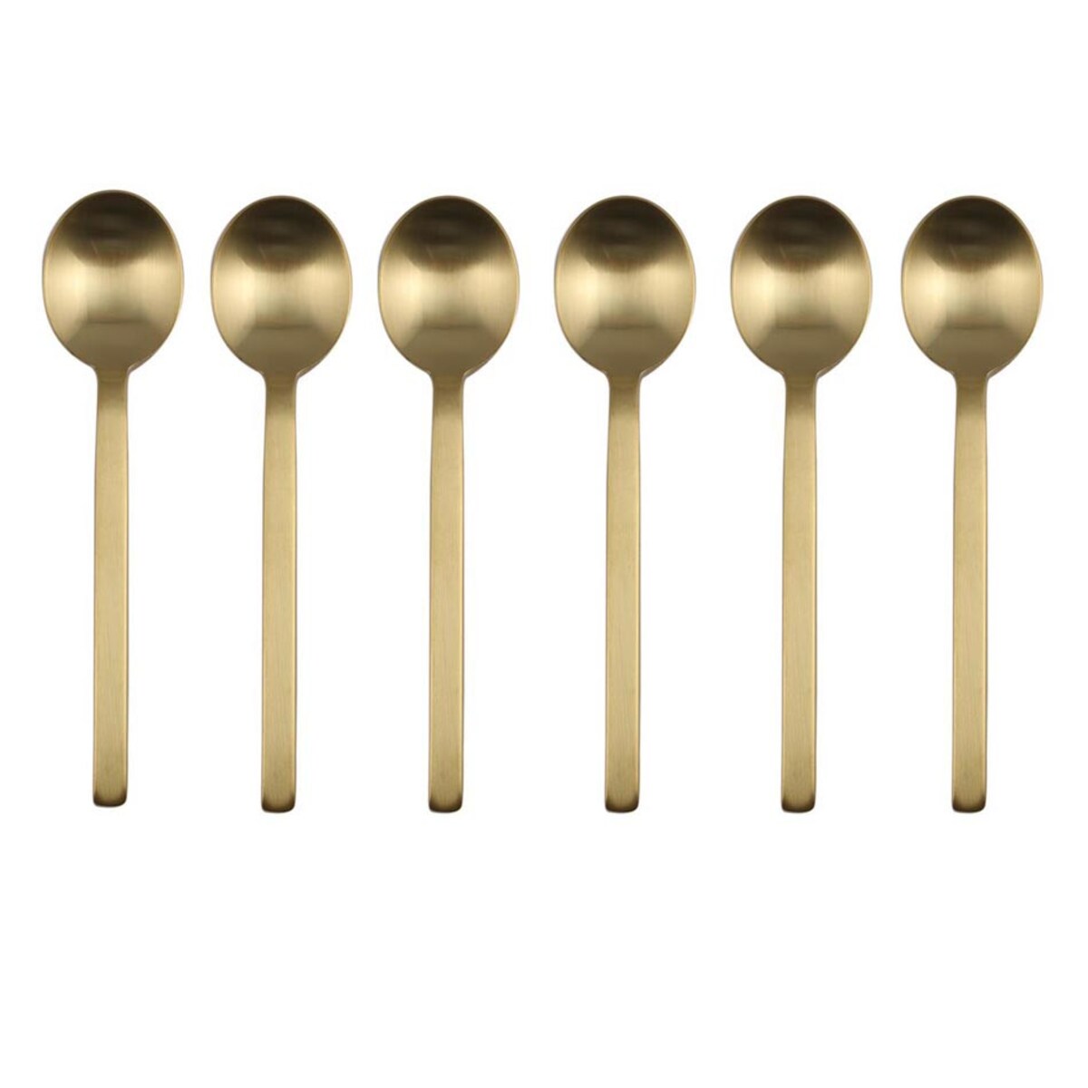 Zestaw 6 łyżeczek do kawy Oro Ice Stile by Pininfarina, Mepra