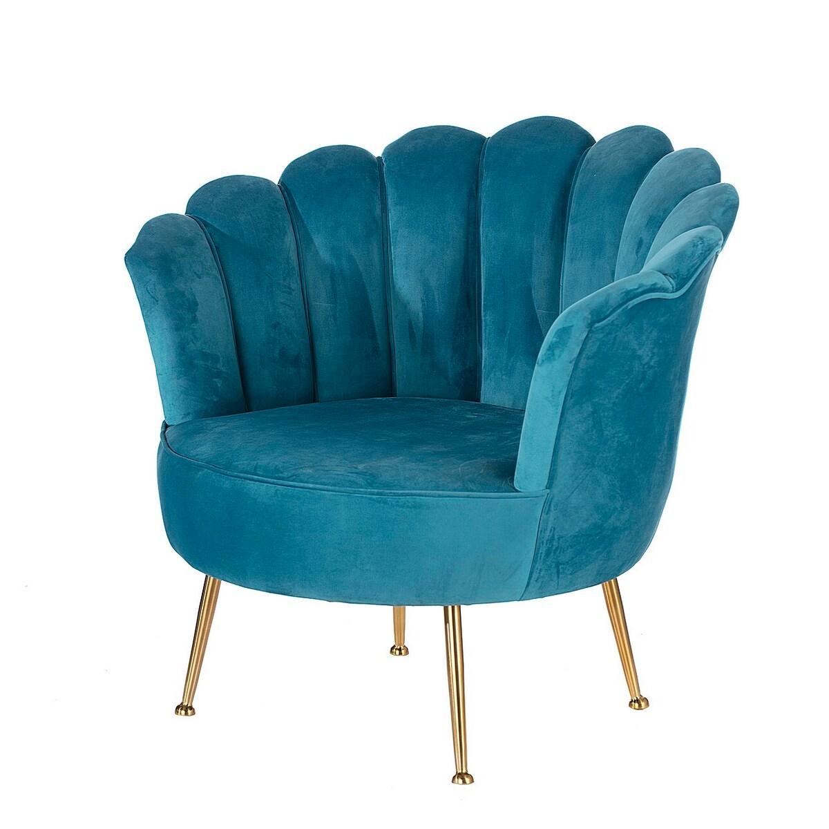 Fotel Sally Velvet, 94 x 77 x 83 cm