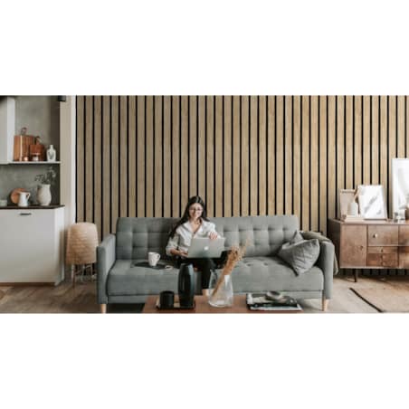 Tapeta Lamele Dąb Sonoma