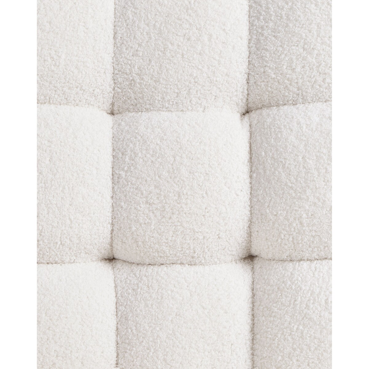 Fotel ALVESTA Boucle Biały