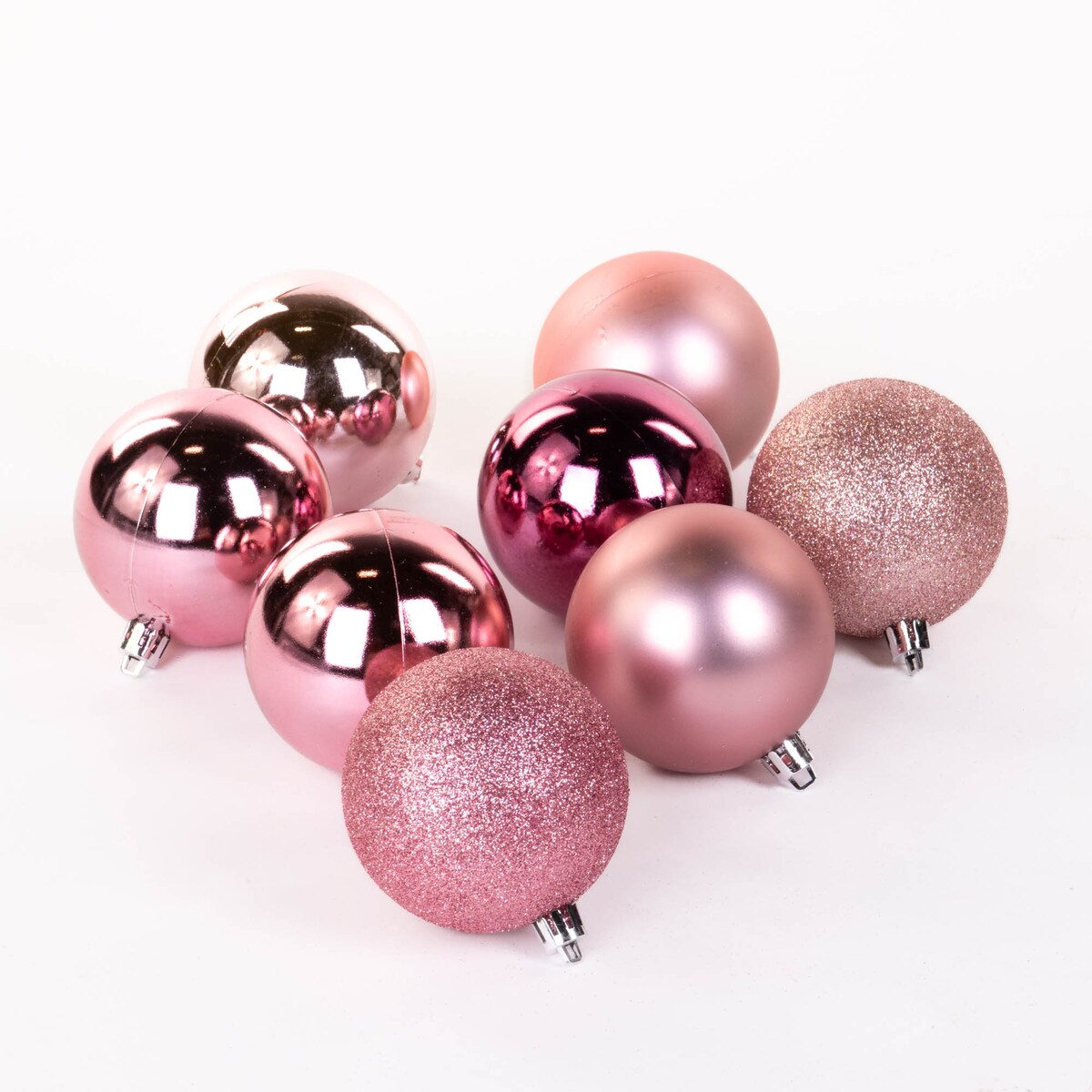 Bombki na choinkę z tworzywa sztucznego 8 szt., Ø 7cm