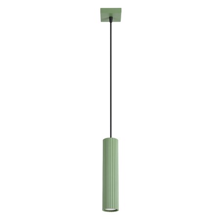 Lampa wisząca KARBON 1 szałwiowa