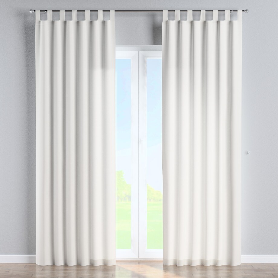 Zasłona na szelkach 1 szt. 130x245 biały