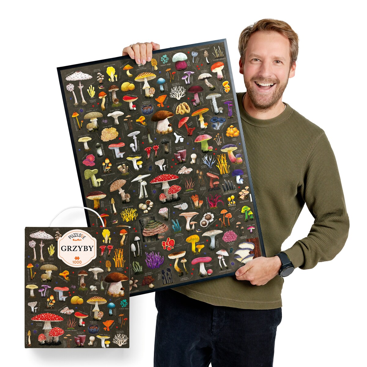 Puzzlove CzuCzu Grzyby 1000 el.