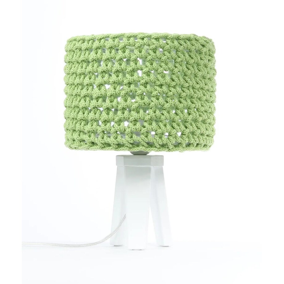 Lampa stołowa COTTON WOOD zielona