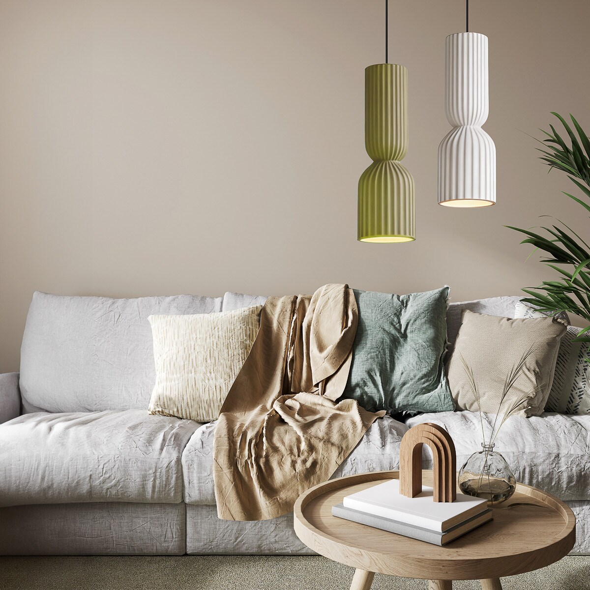 Lampa wisząca Light Prestige Balera zielony 1 x E27 1 szt.