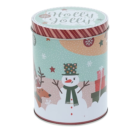 Puszka Na Pierniki Ciastka Boże Narodzenie 10X14 Cm Świąteczna Dekoracyjna Cukierki Słodycze