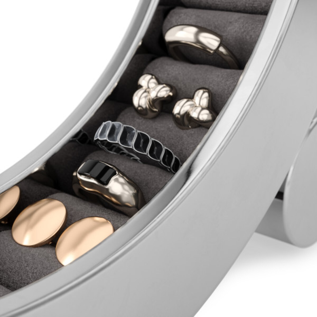 UMBRA organizer na biżuterię FERRIS chrom