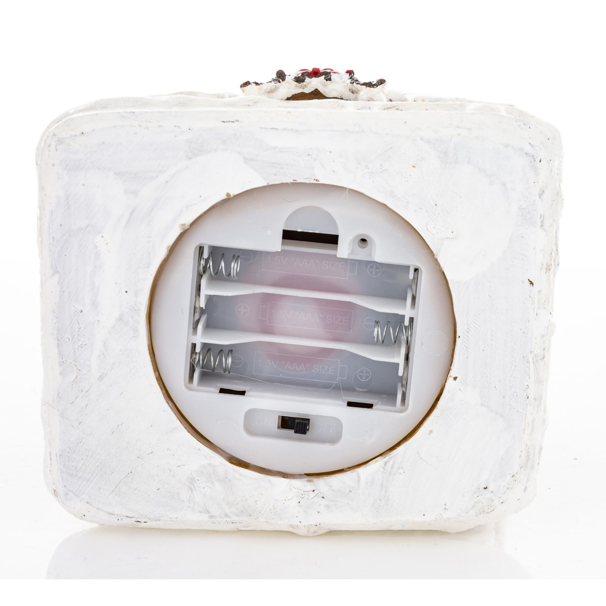 Dekoracja domek z piernika LED 22x12x10,5 cm z wieżyczką