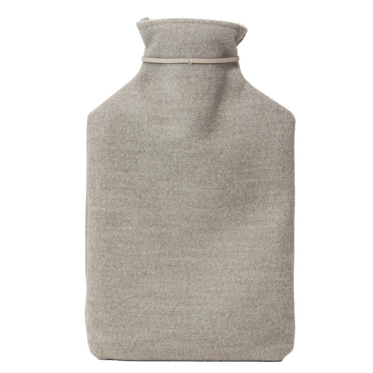 Termofor Duży 1.75L W Pokrowcu W Sweterku Ogrzewacz Na Wodę Serce Szary