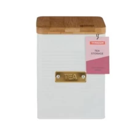 Pojemnik na herbatę biały Otto Square, 1600 ml, Typhoon