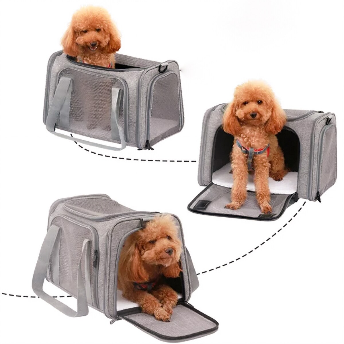 Transporter Dla Kota Psa Królika Zwierząt Torba Transportowa Kojec Na Ramię