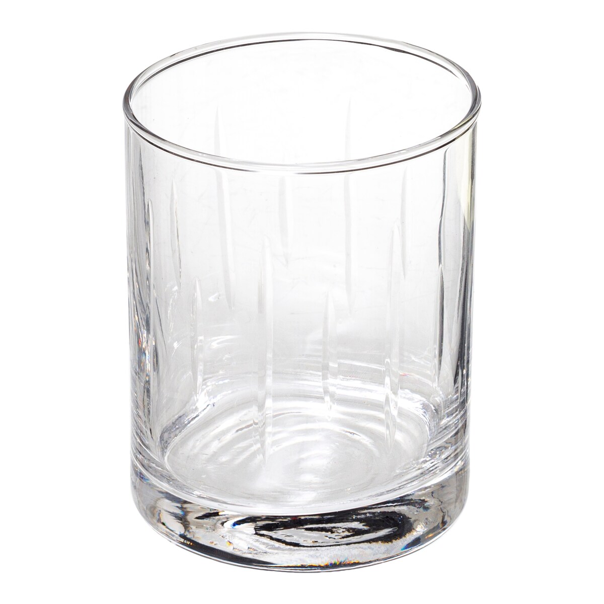 Karafka do whisky + 4 szklanki, 350 ml, 5 elementów, kolor przezroczysty