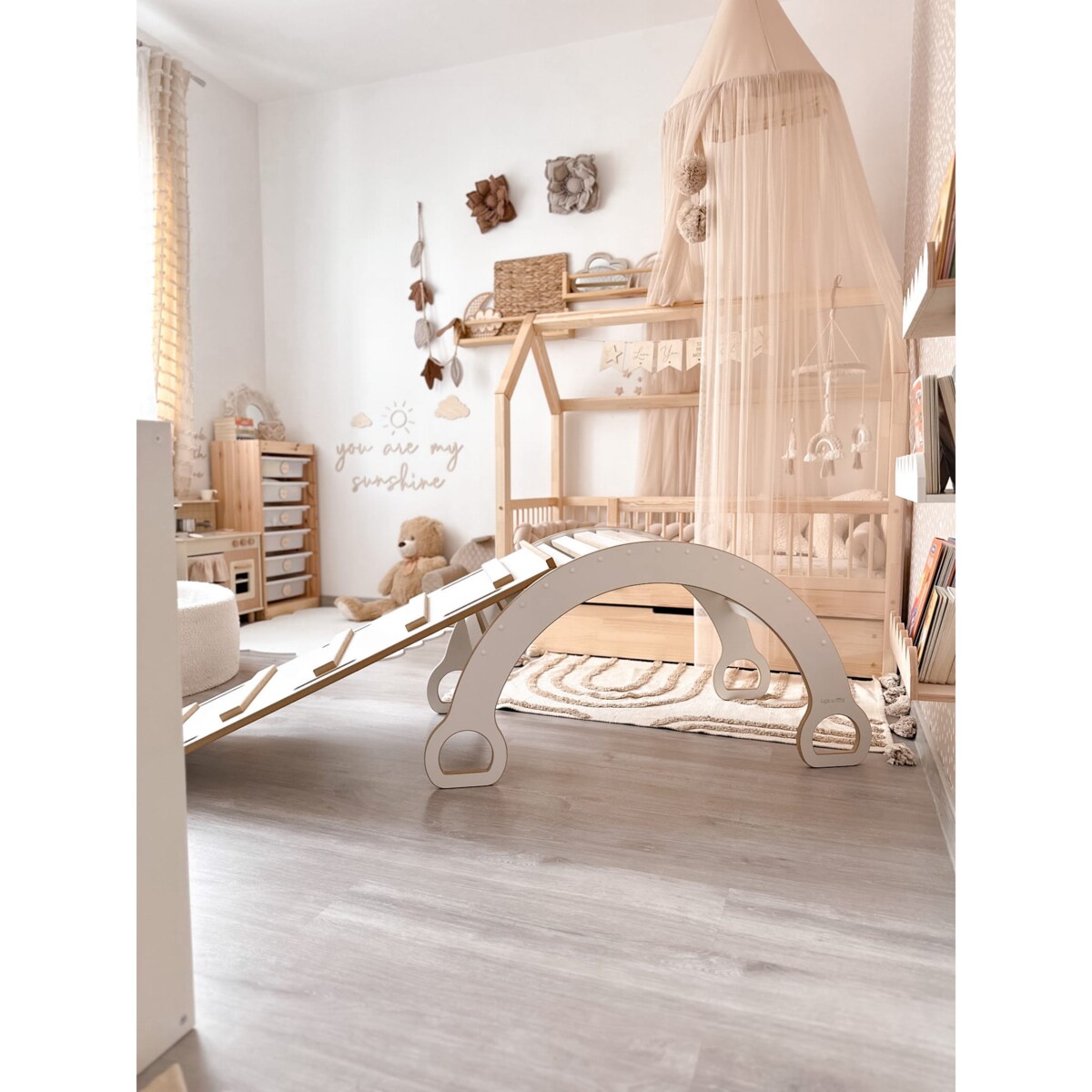 Zjeżdżalnia DRABINKA do DUŻEGO bujaka i piklera