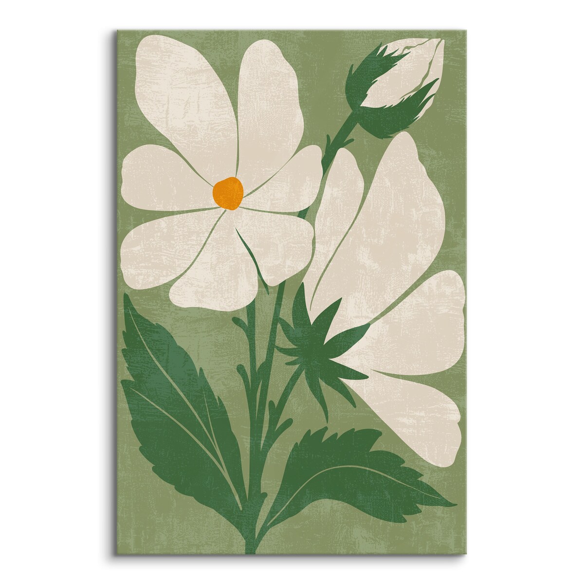 Obraz Akwarela Pąki Kwiatu Polnego 30x40cm