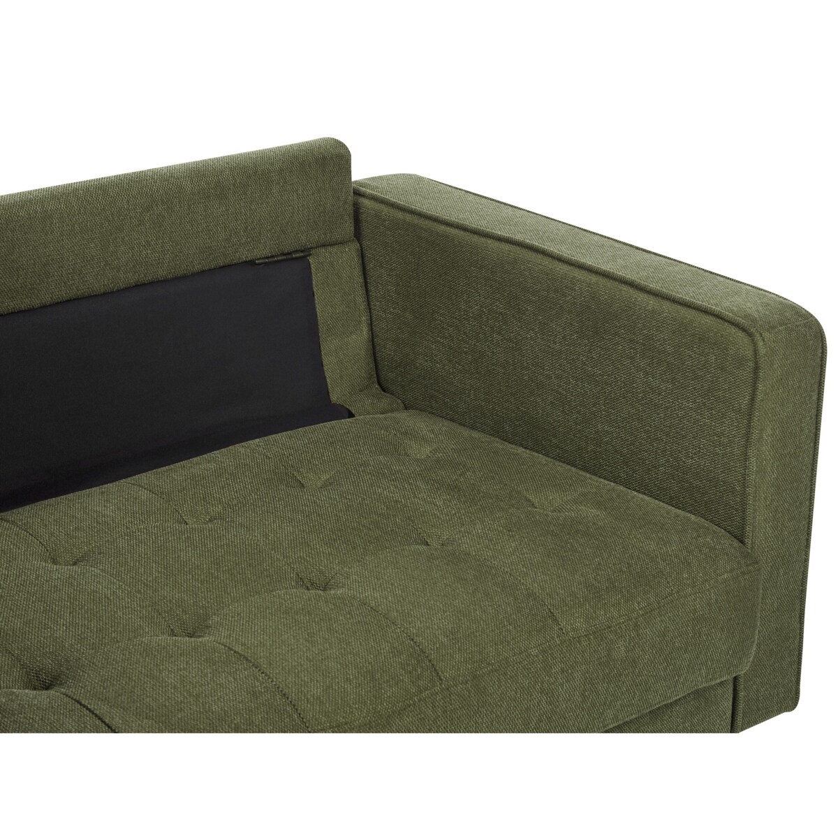 Sofa NURMO Ciemnozielony dla 3 osób