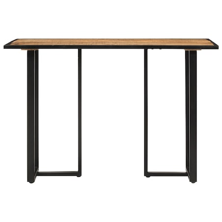 vidaXL Stół do jadalni, 110x55x75,5 cm, lite drewno mango