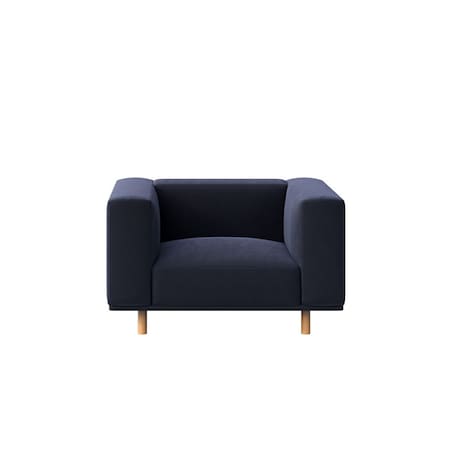 Kukumo fotel Granatowy