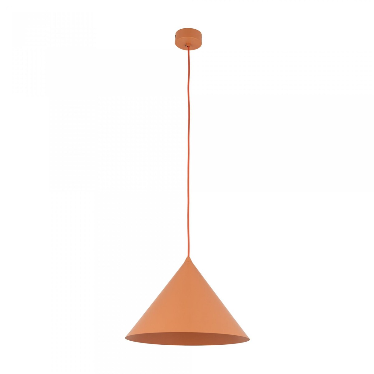 Lampa wisząca TK Lighting CONO L 11385 pomarańczowa E27 loft nowoczesna regulowana do salonu i kuchni