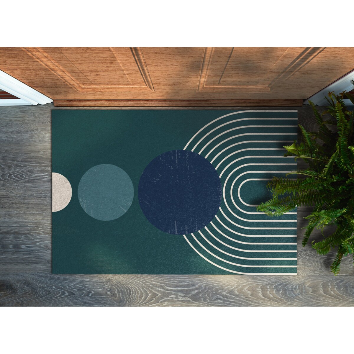 Wycieraczka do wnętrz Geometryczny Wzór 60x40 cm