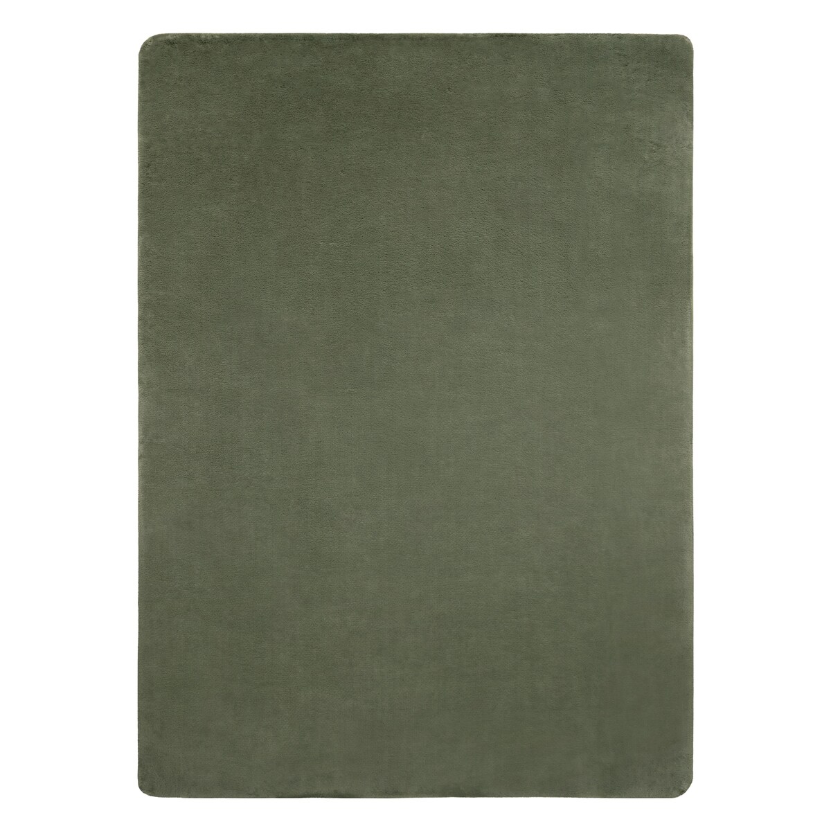 Dywan POSH Shaggy zielony gruby, pluszowy, 120x160 cm