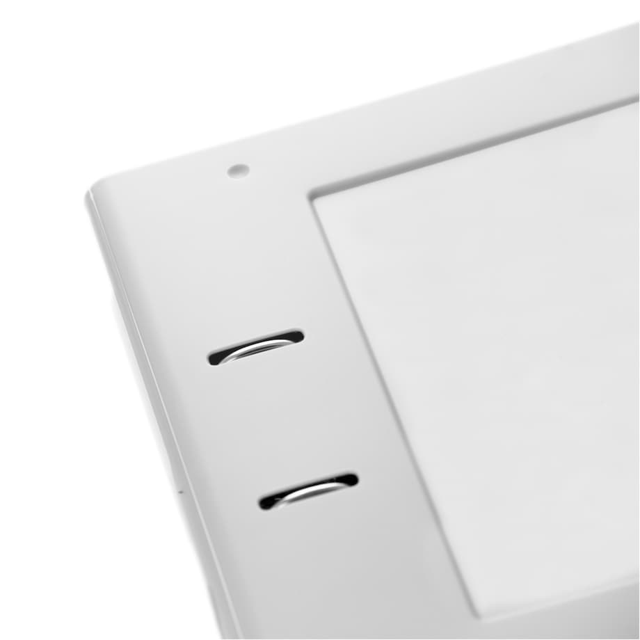 Segregator A4 Na Dokumenty Stojący 5 Cm Wąski Plastikowy Nowoczesny Jasnoszary