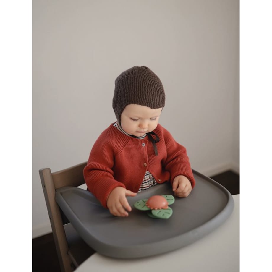 Mushie Zabawka z Przyssawką Spinner dla Niemowlaka Dino