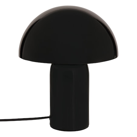 Lampa stołowa grzybek 24,5x20x20 cm FUNGO czarny
