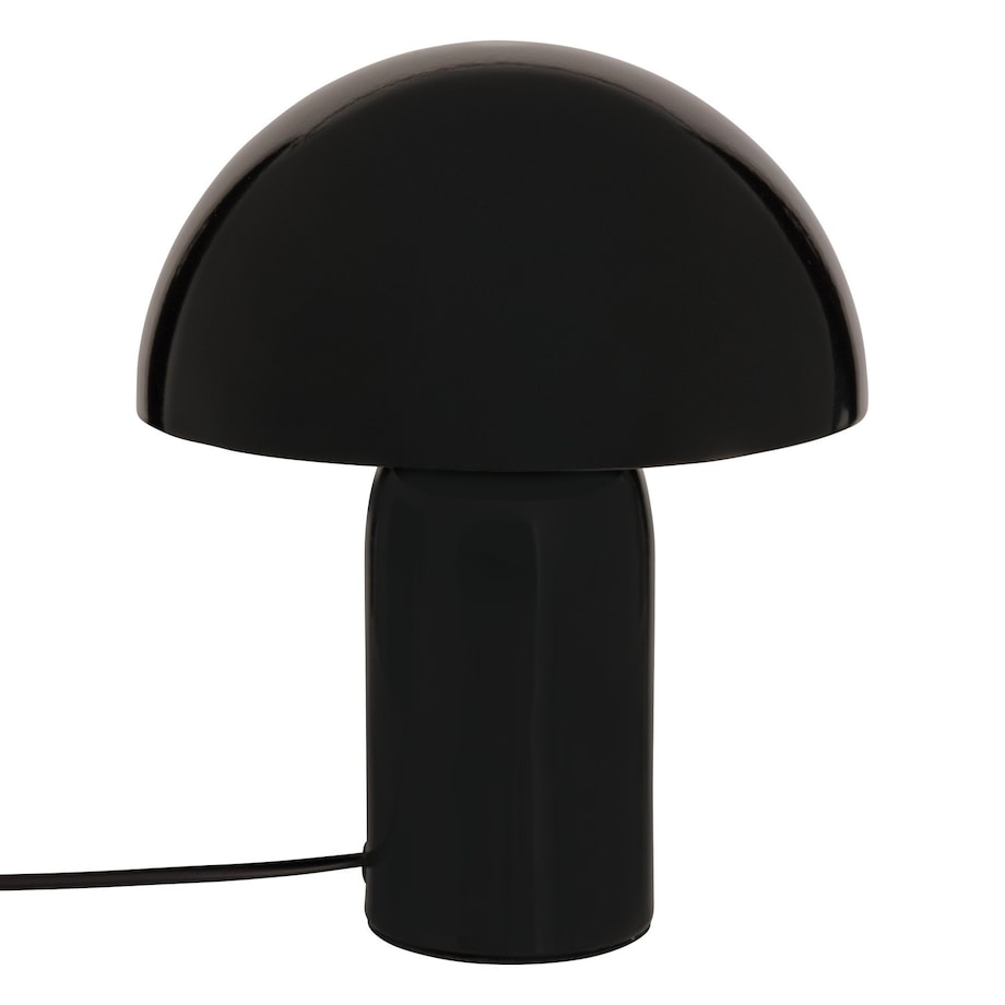 Lampa stołowa grzybek 24,5x20x20 cm FUNGO czarny
