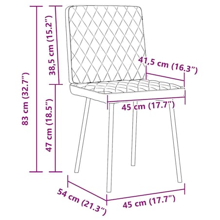 vidaXL Krzesła stołowe, 2 szt., czarne, obite aksamitem