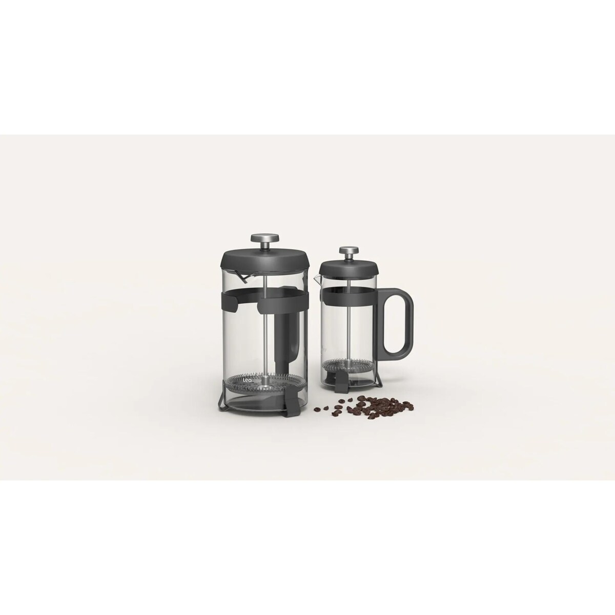 Zaparzacz do kawy i herbaty 0,35L Antracytowy LEO BergHOFF
